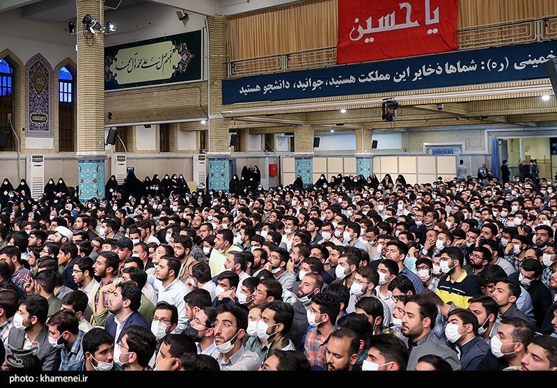 دیدار دانشجویان با رهبر معظم انقلاب