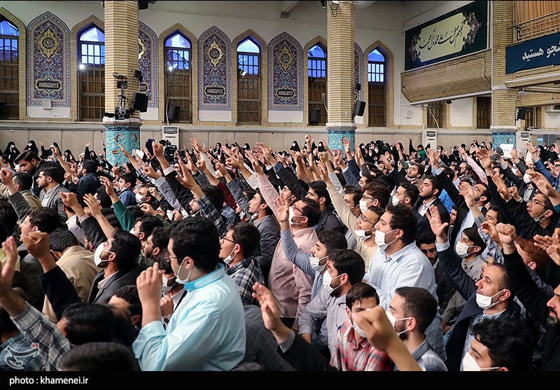 دیدار دانشجویان با رهبر معظم انقلاب