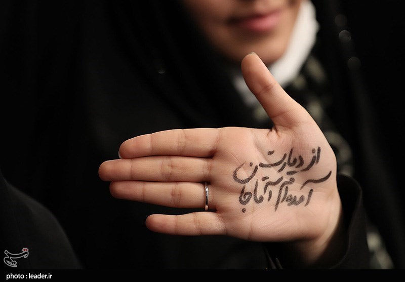 دیدار دانشجویان با رهبر معظم انقلاب