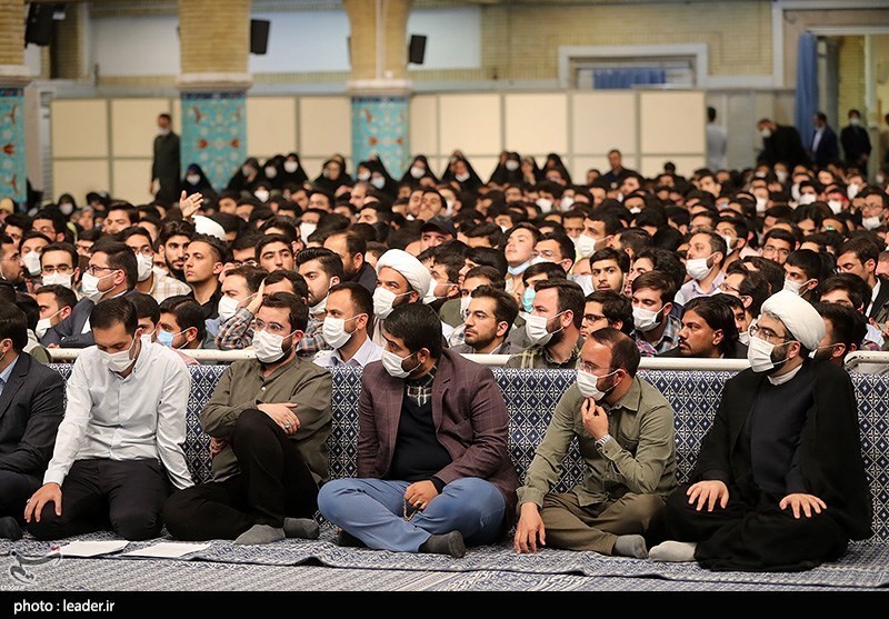 دیدار دانشجویان با رهبر معظم انقلاب