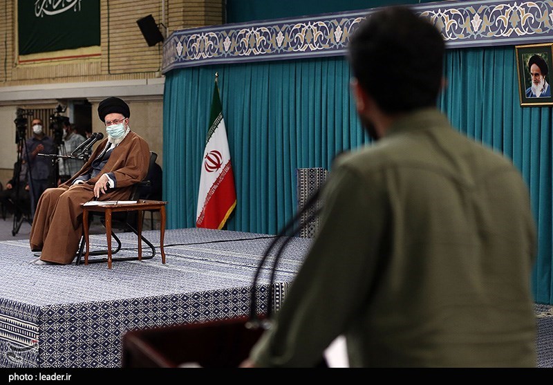 دیدار دانشجویان با رهبر معظم انقلاب