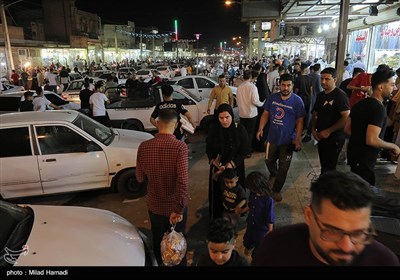 بازار فرحانی اهواز در عید سعید فطر