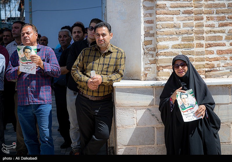 مراسم تشییع پیکر شهید حمیدرضا الداغی - سبزوار