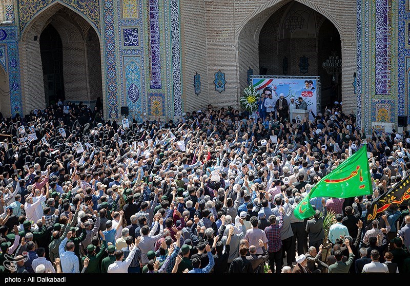 مراسم تشییع پیکر شهید حمیدرضا الداغی - سبزوار