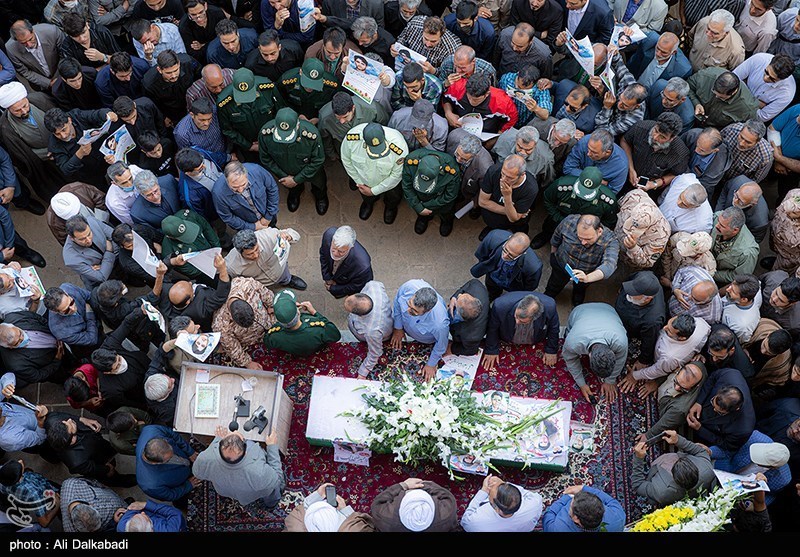 مراسم تشییع پیکر شهید حمیدرضا الداغی - سبزوار