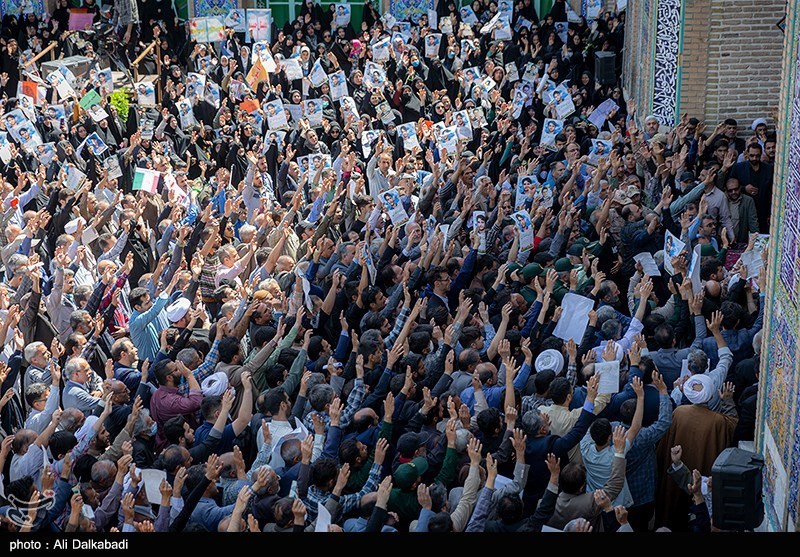 مراسم تشییع پیکر شهید حمیدرضا الداغی - سبزوار