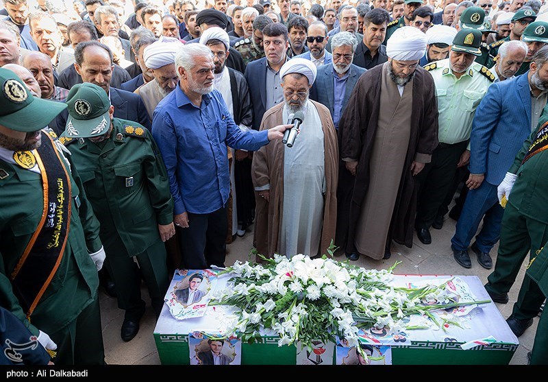 مراسم تشییع پیکر شهید حمیدرضا الداغی - سبزوار