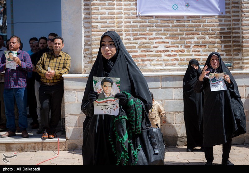 مراسم تشییع پیکر شهید حمیدرضا الداغی - سبزوار