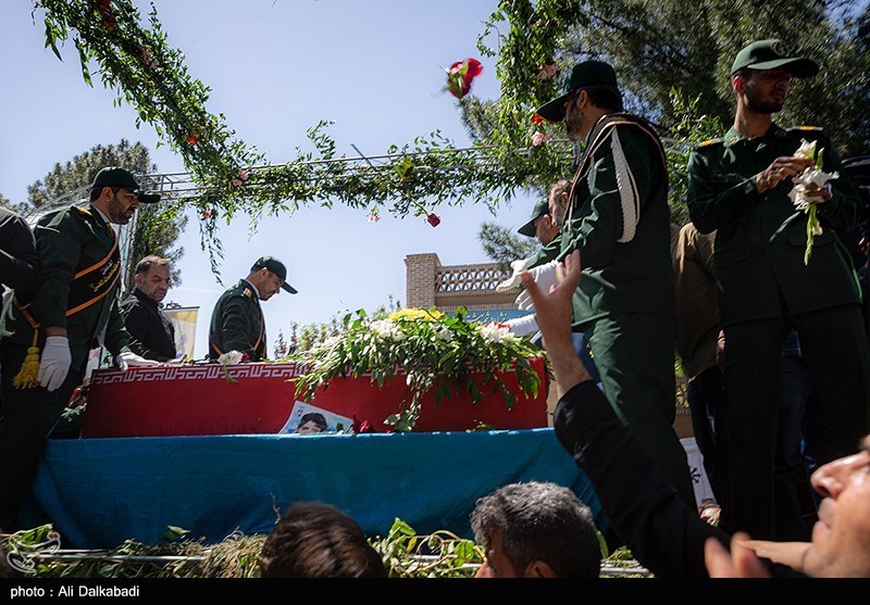 مراسم تشییع پیکر شهید حمیدرضا الداغی - سبزوار