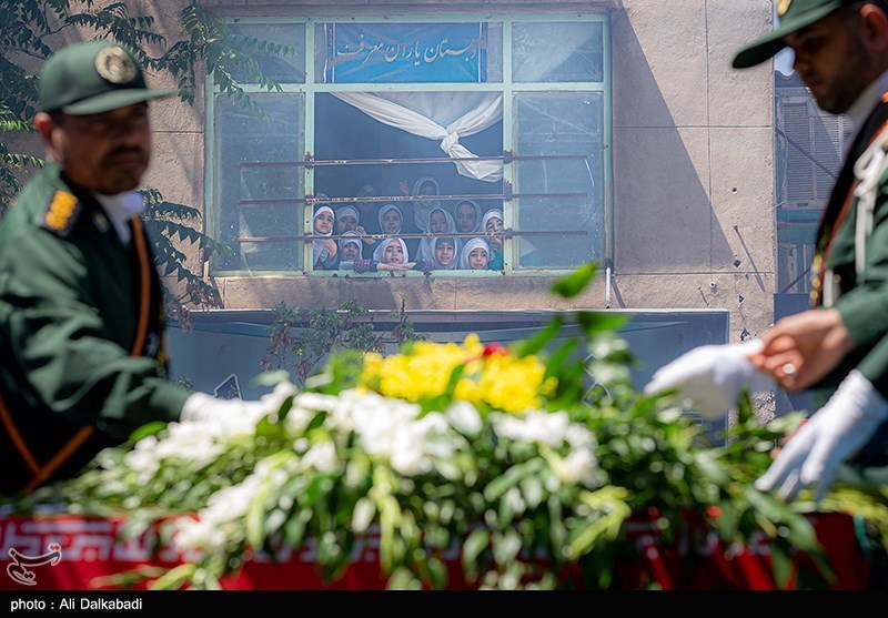 مراسم تشییع پیکر شهید حمیدرضا الداغی - سبزوار