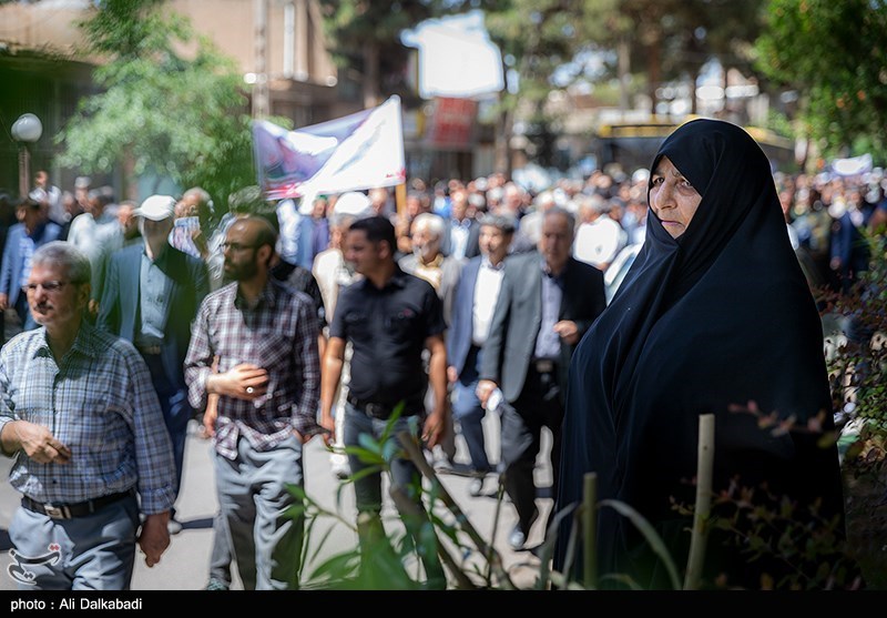 مراسم تشییع پیکر شهید حمیدرضا الداغی - سبزوار