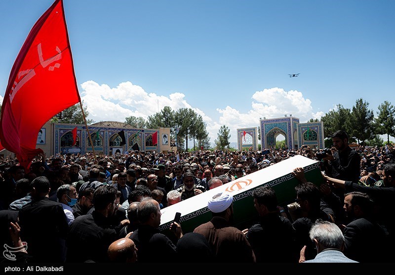 مراسم تشییع پیکر شهید حمیدرضا الداغی - سبزوار