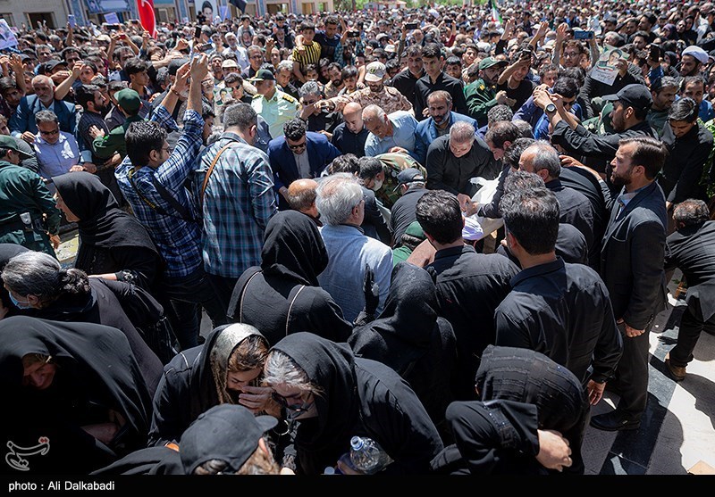 مراسم تشییع پیکر شهید حمیدرضا الداغی - سبزوار