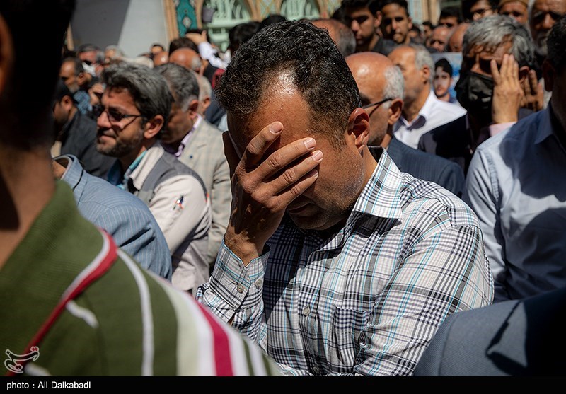 مراسم تشییع پیکر شهید حمیدرضا الداغی - سبزوار