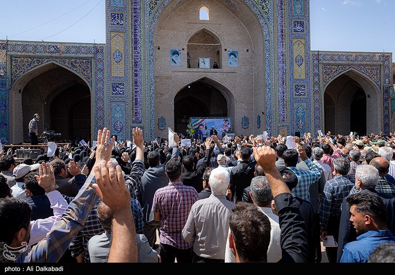 مراسم تشییع پیکر شهید حمیدرضا الداغی - سبزوار