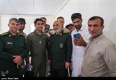 افتتاح پایگاه هوایی و بالگردی سپاه در جنوب شرق کشور