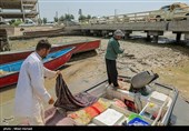 صید ماهی صبور  در اروند رود