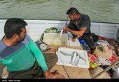 صید ماهی صبور  در اروند رود