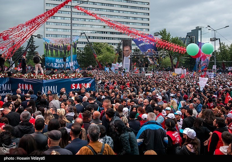 میتینگ‌های انتخاباتی، پرشور و جذاب برای طرفداران وجوانان در ترکیه