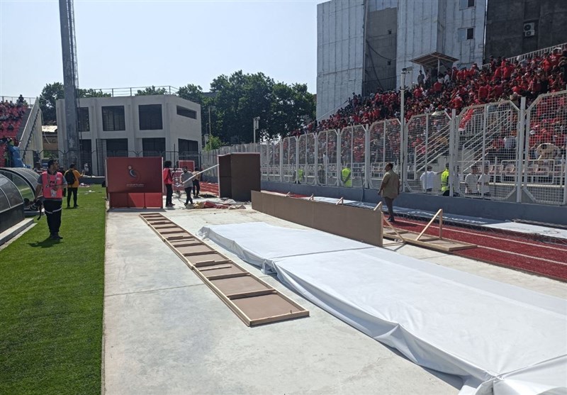 تیم فوتبال پرسپولیس , تیم فوتبال نساجی مازندران , لیگ برتر فوتبال ,