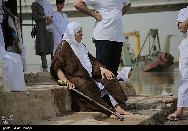 غسل تعمید کودکان مندایی در اهواز