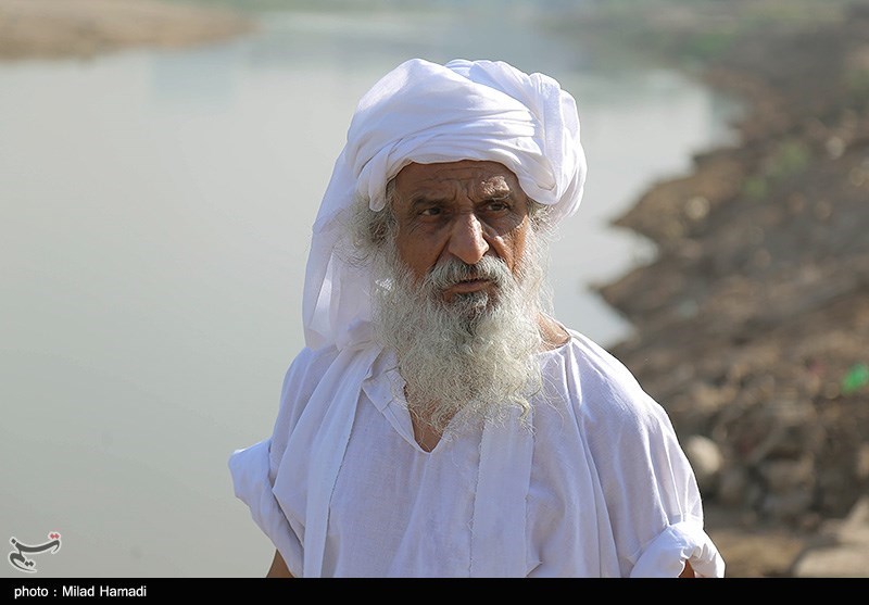 غسل تعمید کودکان مندایی در اهواز