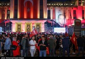 شادی مردم با پیروزی اردوغان در انتخابات ریاست جمهوری ترکیه