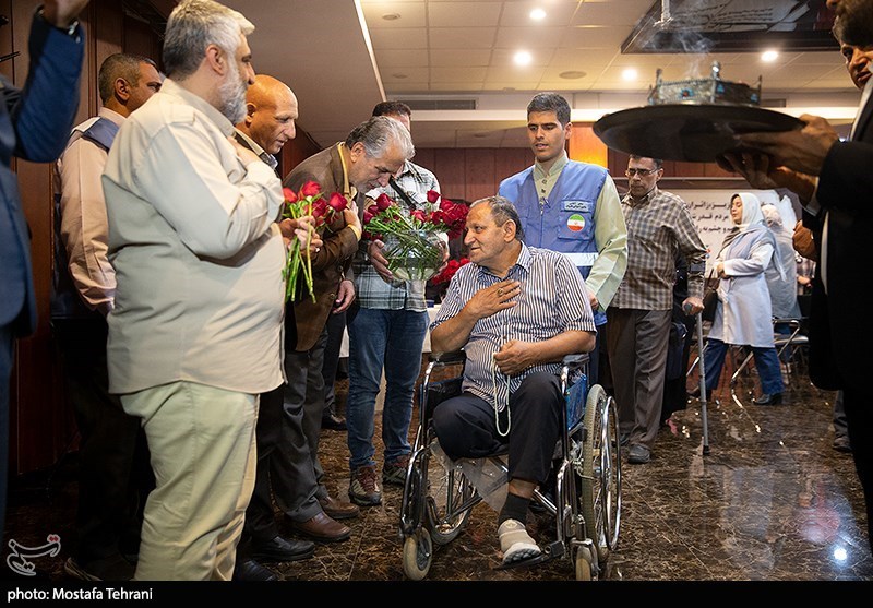 بدرقه کاروان ویژه حج جانبازان 70درصد