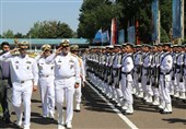 جشن دانش‌پژوهان نداجا با حضور فرمانده/ مراسمی با حال و هوای ناوگروه 86 + فیلم