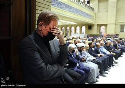 مراسم ترحیم والده اسحاق جهانگیری