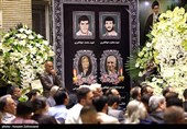 مراسم ترحیم والده اسحاق جهانگیری