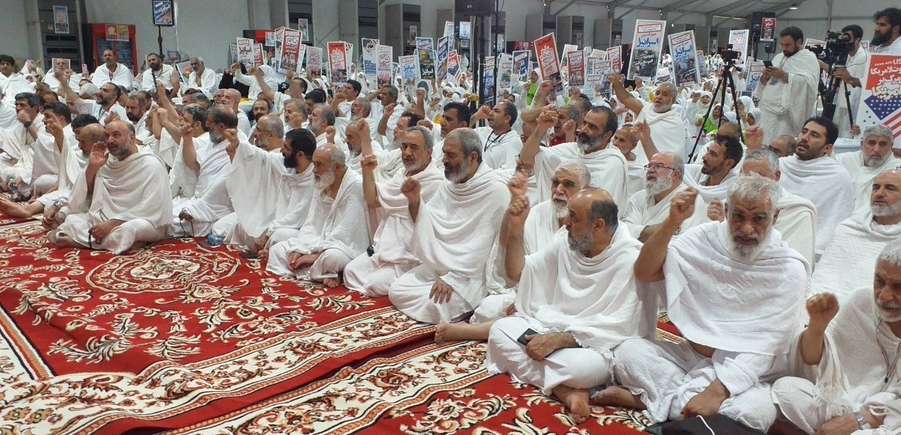 حج تمتع , حج تمتع 402 , زائران , برائت از مشرکین ,