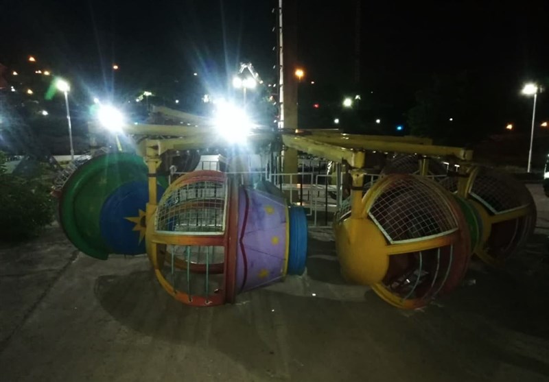 پارک , تصادف ,