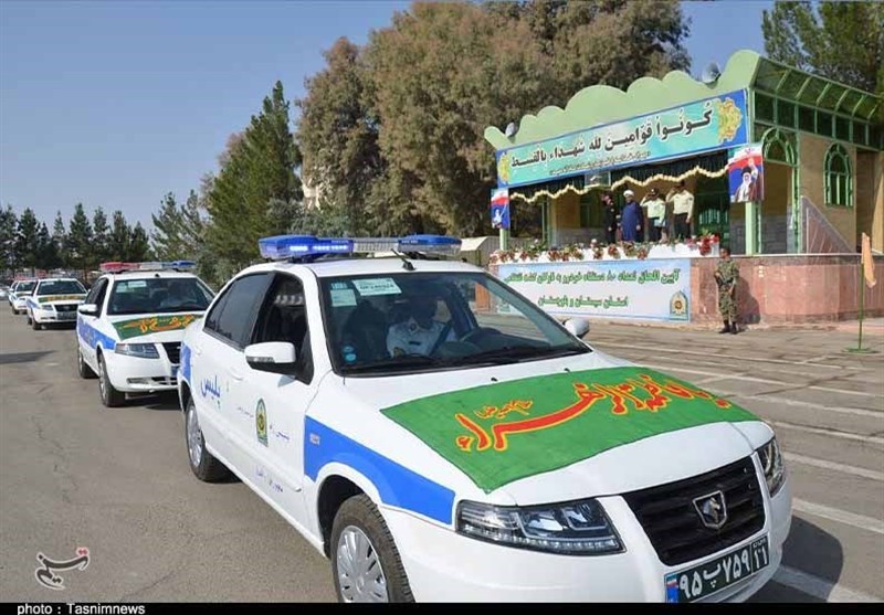 الحاق خودروهای جدید به ناوگان پلیس سیستان و بلوچستان