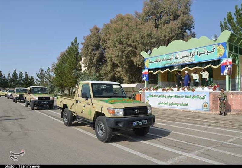 الحاق خودروهای جدید به ناوگان پلیس سیستان و بلوچستان