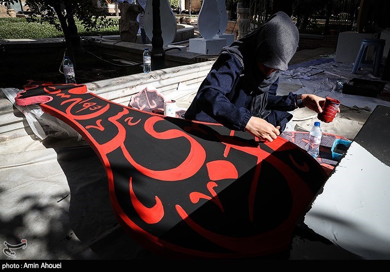محرم , محرم 1402 , ماه محرم , هنرهای تجسمی , شهر تهران , گرافیک , عاشورا , 