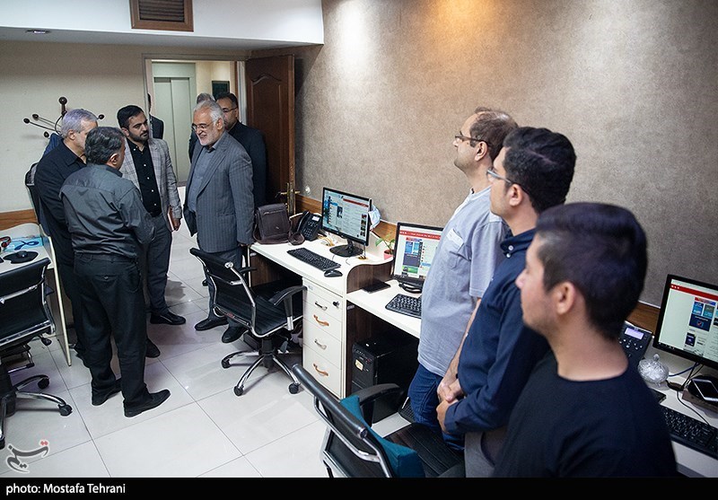 حضور محمدمهدی تهرانچی رئیس دانشگاه آزاد اسلامی در خبرگزاری تسنیم