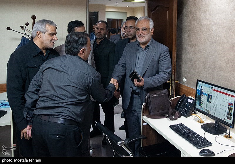 حضور محمدمهدی تهرانچی رئیس دانشگاه آزاد اسلامی در خبرگزاری تسنیم