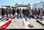 ایران به عطر شهدای دفاع مقدس معطر شد/ ورود پیکر 18 شهید تازه تفحص‌شده از مرز شلمچه + فیلم و تصاویر