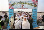 بازگشت اولین گروه از حجاج بیت الله الحرام به فرودگاه همدان