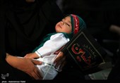 مراسم شیرخوارگان حسینی در همدان 