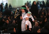 مراسم شیرخوارگان حسینی در همدان 