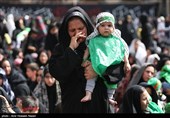مراسم شیرخوارگان حسینی در قزوین 