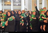 مراسم شیرخوارگان حسینی در شیراز 