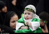 مراسم شیرخوارگان حسینی در مشهد 