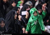 مراسم شیرخوارگان حسینی در حرم مطهر عبدالعظیم حسنی (ع)