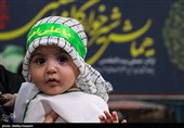 مراسم شیرخوارگان حسینی در اراک 