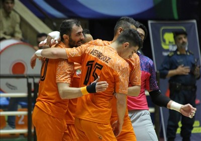 لیگ برتر فوتسال| پیروزی قاطع مدافع عنوان قهرمانی مقابل مقاومت البرز