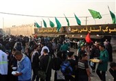 تجلیل از 400 موکب  عراقی/خدمات خادمان رضوی به زائران اربعین