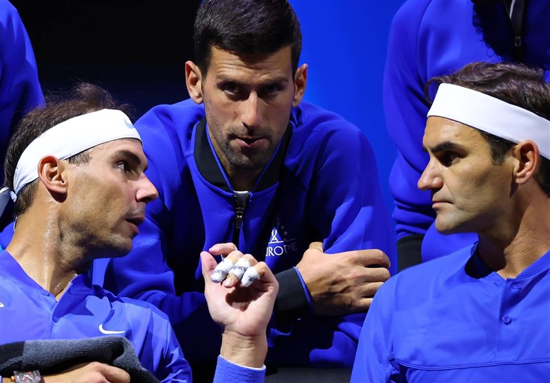 تنیس , نواک جوکوویچ , راجر فدرر , رافائل نادال ,